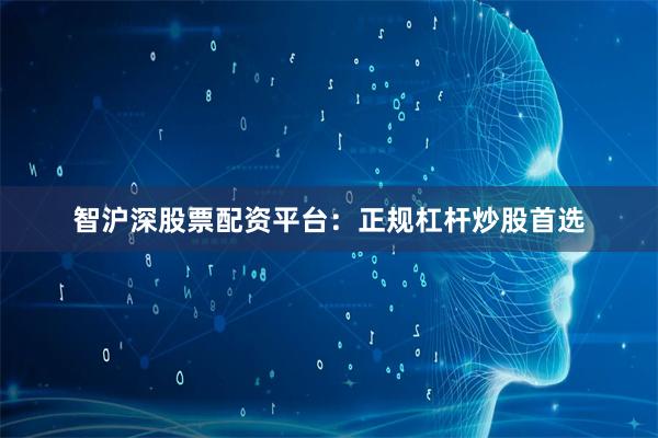 智沪深股票配资平台：正规杠杆炒股首选